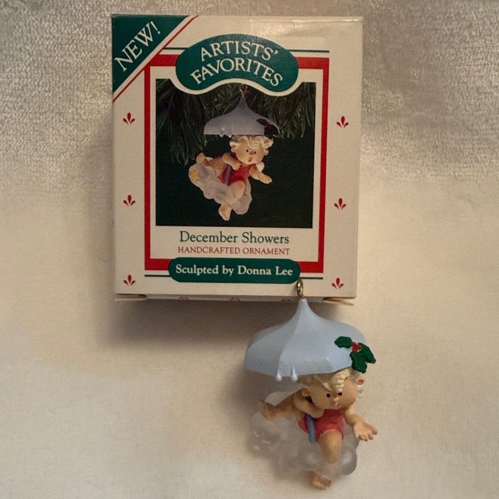 Hallmark Artists’ Favorite December Showers Ornament 1987
